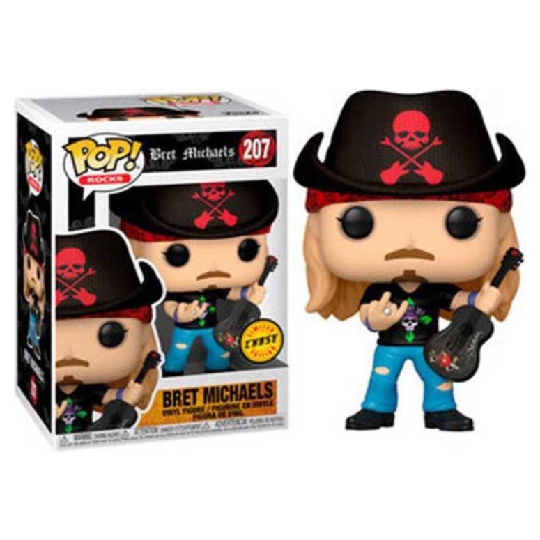 Bret Michaels Funko POP - Bret Michaels - Rocks (Chase) - Partytoyz Inc