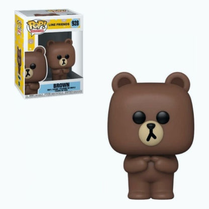 Brown Funko POP - Line Friends - Animation - Partytoyz Inc