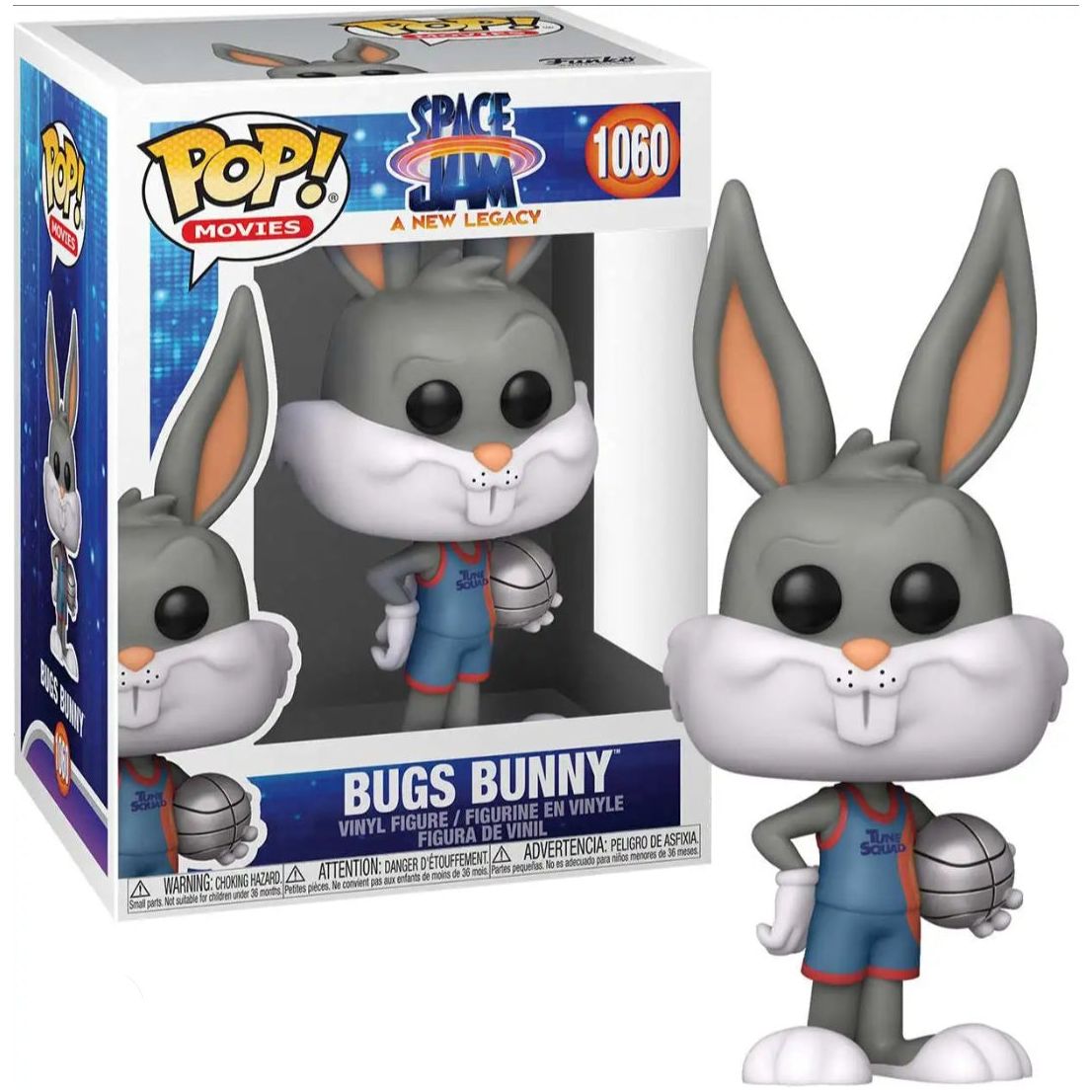 Bugs Bunny Funko POP - Space Jam - Movies #1060 - Partytoyz Inc
