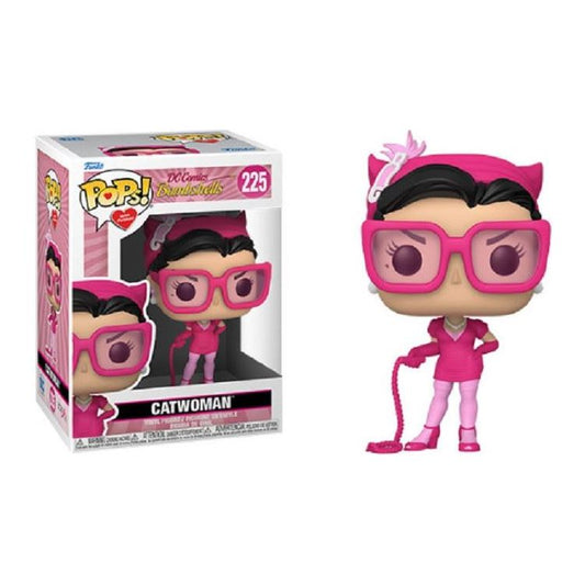 Catwoman Funko POP - DC Bombshells - Breast Cancer Awareness - Partytoyz Inc