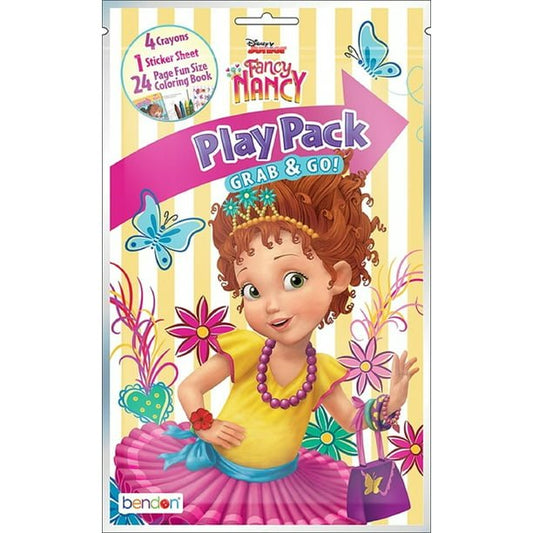 Fancy Nancy Grab and Go Play Pack - Party Favors - 1ct - Partytoyz Inc