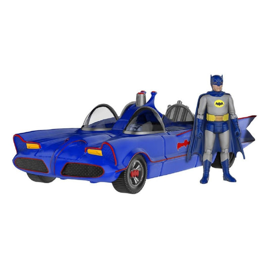 Funko Fall Convention 2017 DC Batmobile w/ Batman Fully Posable Action Figure Li - Partytoyz Inc