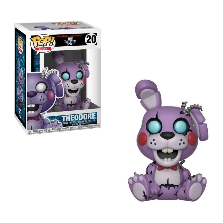 Funko Pop! Books Five Nights at Freddy's The Twisted Ones Theodore Vinyl Figure - Partytoyz Inc