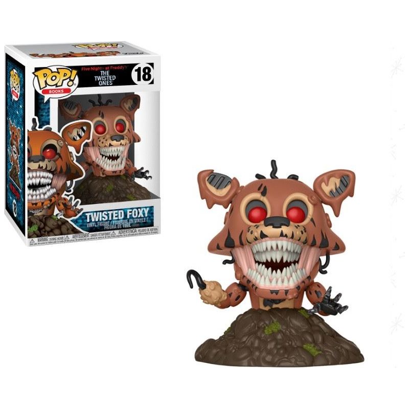 Funko Pop! Books Five Nights at Freddy's The Twisted Ones Twisted Foxy Vinyl Fig - Partytoyz Inc