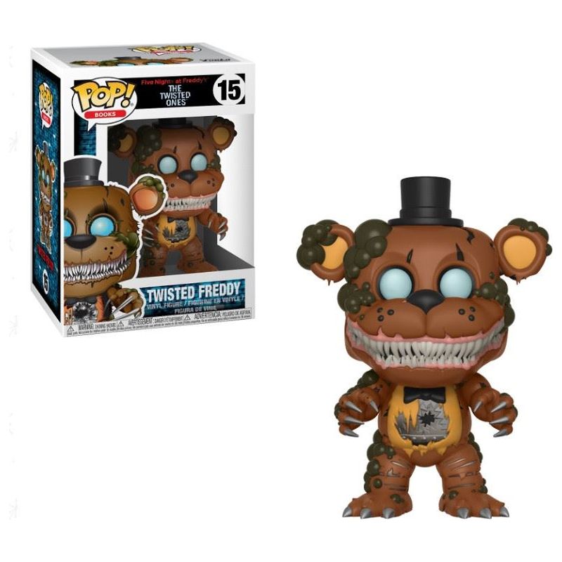 Funko Pop! Books Five Nights at Freddy's The Twisted Ones Twisted Freddy Vinyl F - Partytoyz Inc