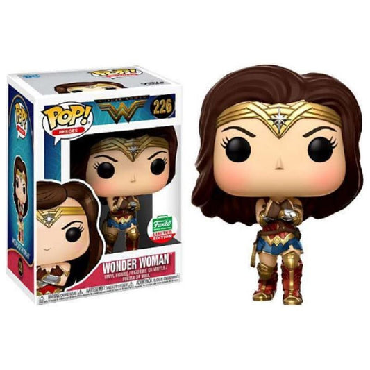 Funko Pop! Heroes Wonder Woman w/ Gauntlet Vinyl Figure #226 Limited Edition 12 - Partytoyz Inc