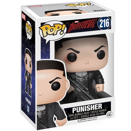 Funko Pop! Marvel Daredevil Punisher Vinyl Figure Toy #216 - Partytoyz Inc