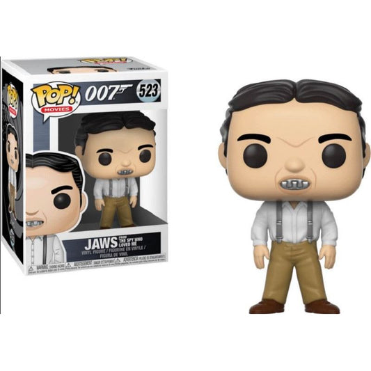 Funko Pop! Movies 007 James Bond Jaws (from the spy who loved me) Vinyl Figure # - Partytoyz Inc