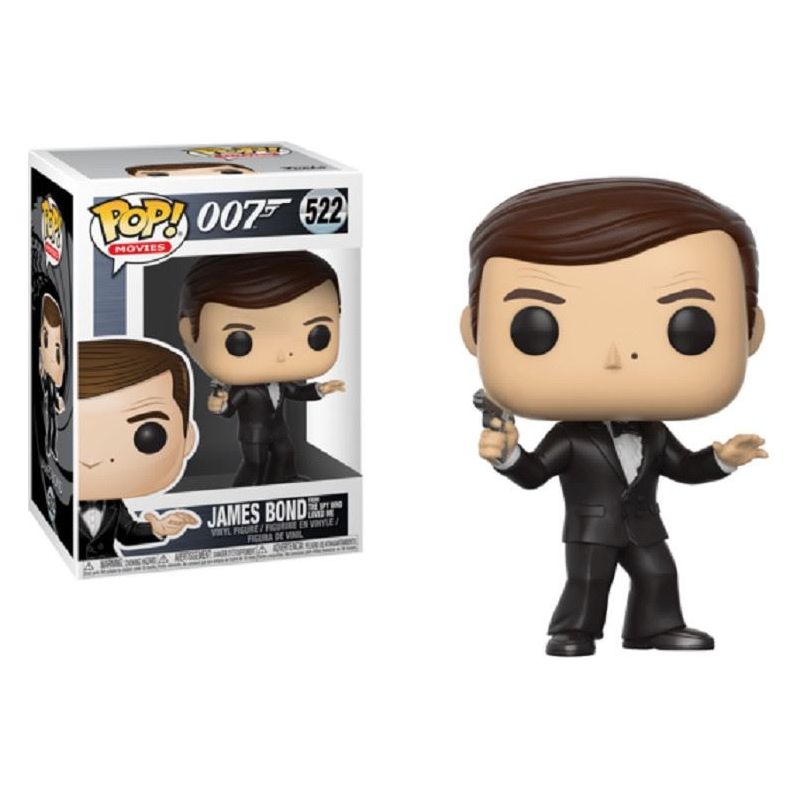 Funko Pop! Movies 007 James Bond - Roger Moore (from the spy that loved me) Viny - Partytoyz Inc