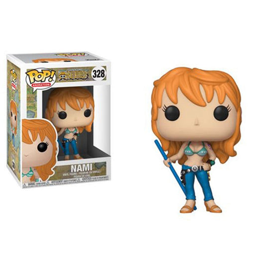 Funko POP - One Piece - Nami - S2 - Vinyl Collectible Figure #328 - Partytoyz Inc