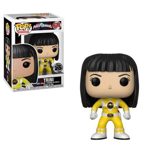 Funko POP - Power Rangers S7 - Yellow Ranger (No Helmet) - Vinyl Collectible Fig - Partytoyz Inc