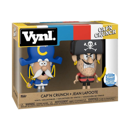 Funko VYNL - AD Icons - Cap'n Crunch - Cap'n Crunch and Jean Lafoote - 2 Pack - Partytoyz Inc