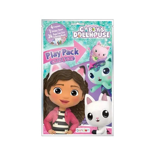 Gabby's Dollhouse Grab and Go Play Pack - Party Favors - 1ct - Partytoyz Inc
