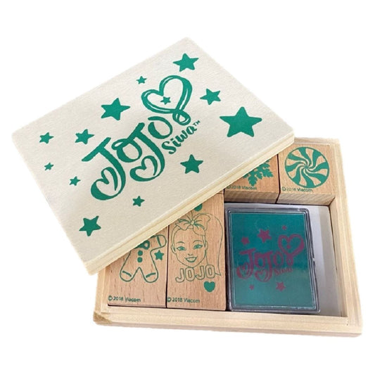 JOJO Siwa Wooden Stamper Set - Partytoyz Inc