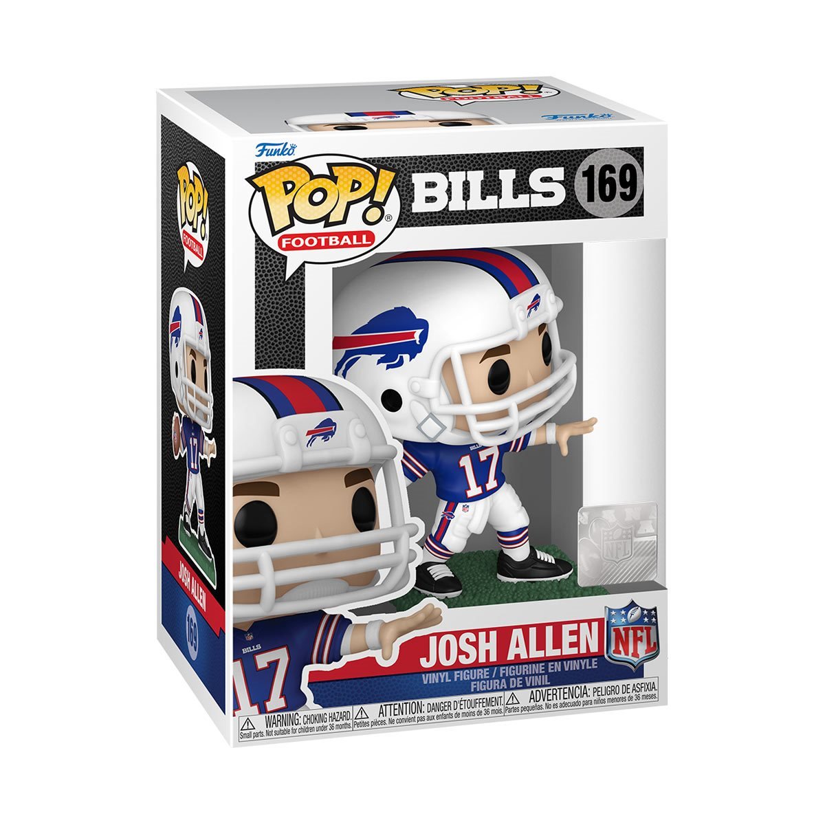 Josh Allen Funko POP (Buffalo Bills) (Away Jersey) NFL Series 9 - Partytoyz Inc