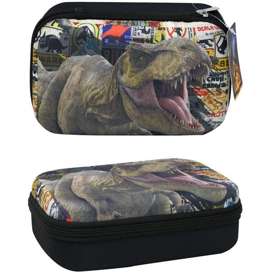 Jurassic World Molded EVA Pencil Case Black - Partytoyz Inc