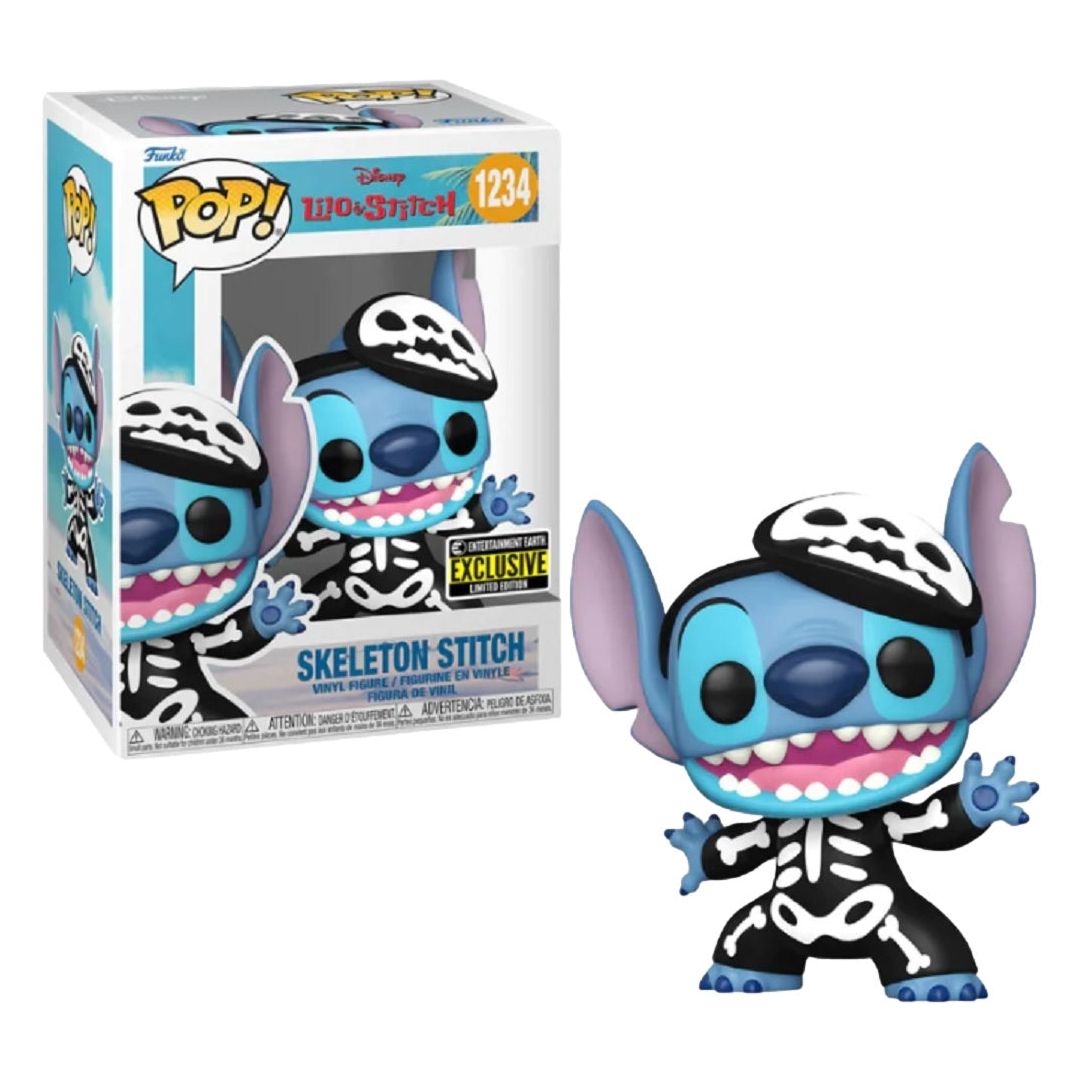 Lilo & Stitch Skeleton Stitch Pop! Vinyl Figure - Entertainment Earth Exclusive #1234 - Partytoyz Inc