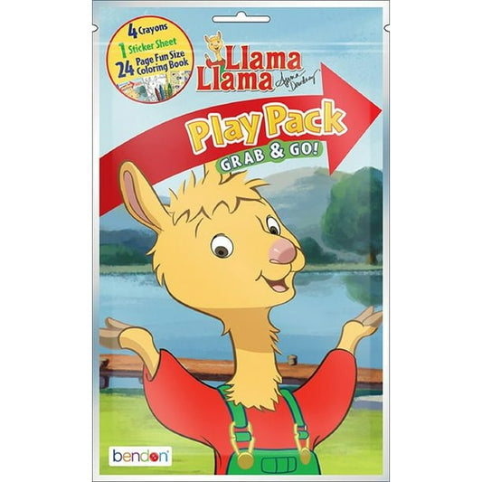 Llama Llama Grab and Go Play Pack - Party Favors - 1ct - Partytoyz Inc
