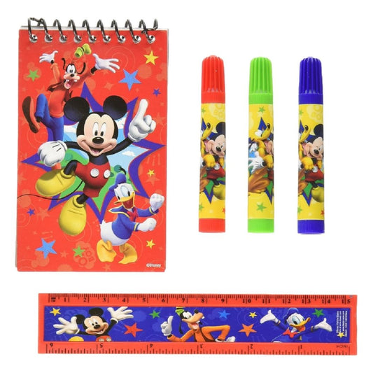 Mickey Mouse Stationery Set of paper 5 pcs - Partytoyz Inc