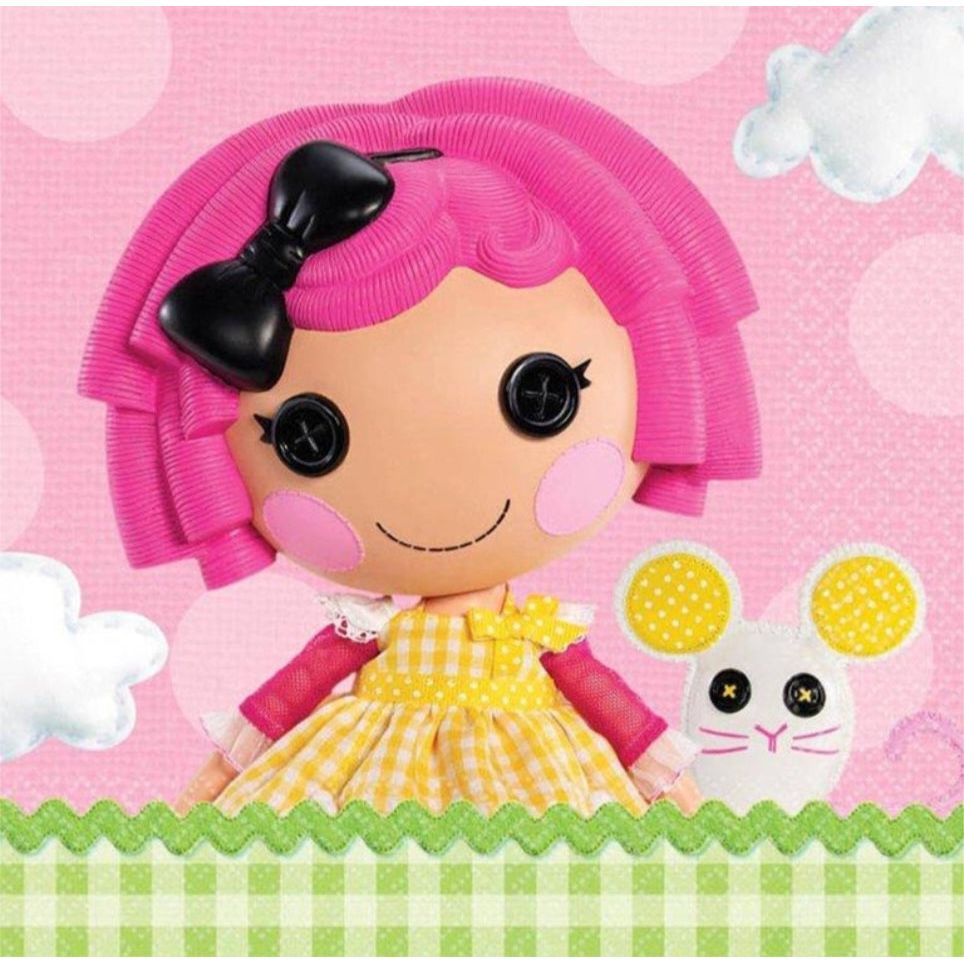 Napkins - Lalaloopsy - Large - Paper - 2Ply - 16ct - 13 X 13 in - Partytoyz Inc