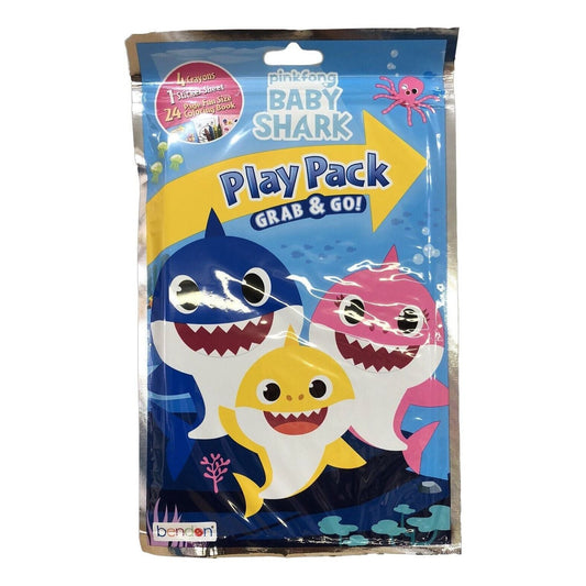 Baby Shark Grab and Go Play Pack - Party Favors - 1ct