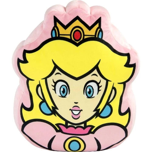 Princess Peach Face Plush Toy - Mocchi Mocchi - 12 Inch