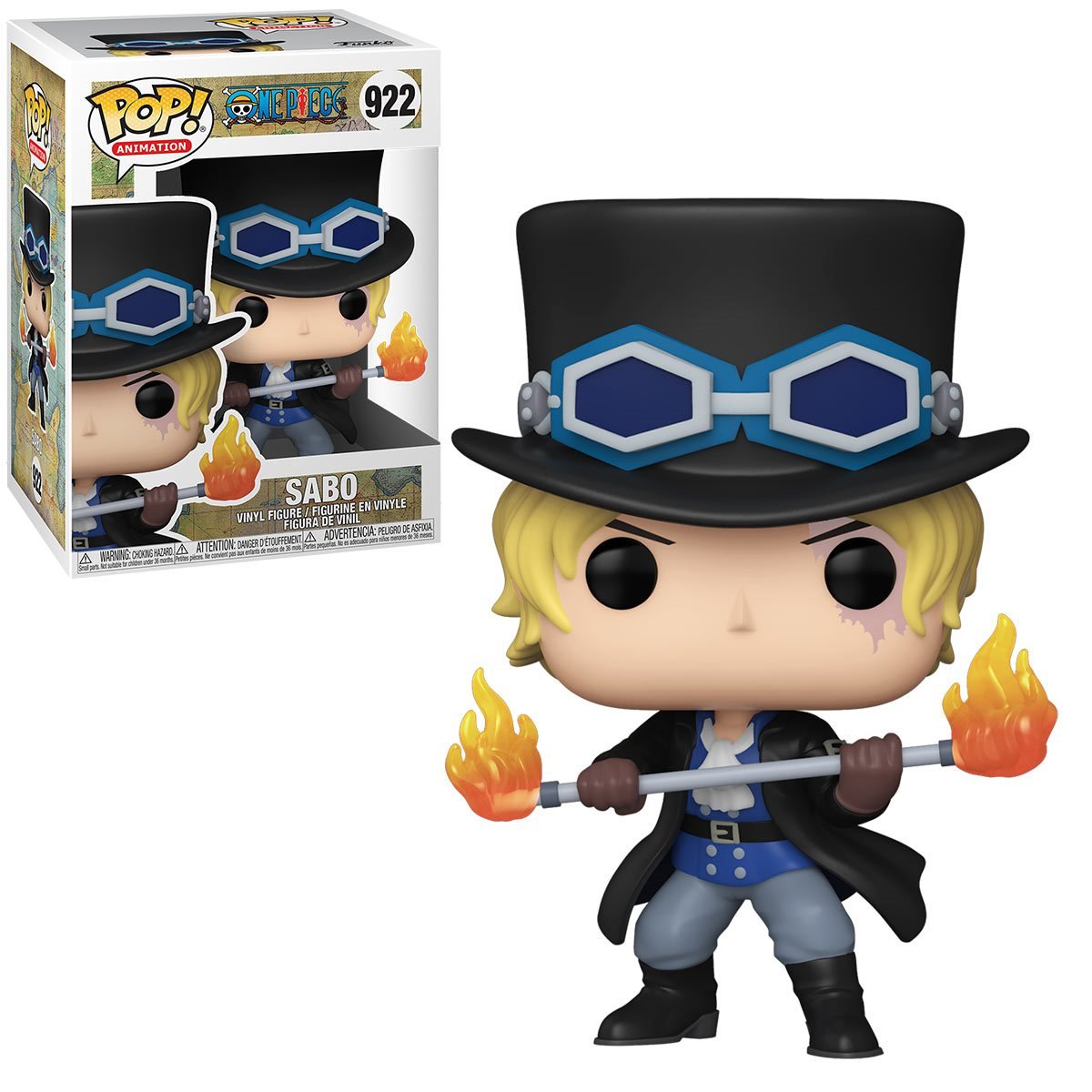 Sabo Funko POP - One Piece - Animation #922 - Partytoyz Inc