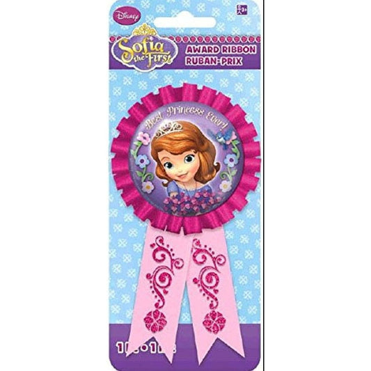 Sofia the First Guest-of-Honor Birthday Award Ribbon - Partytoyz Inc