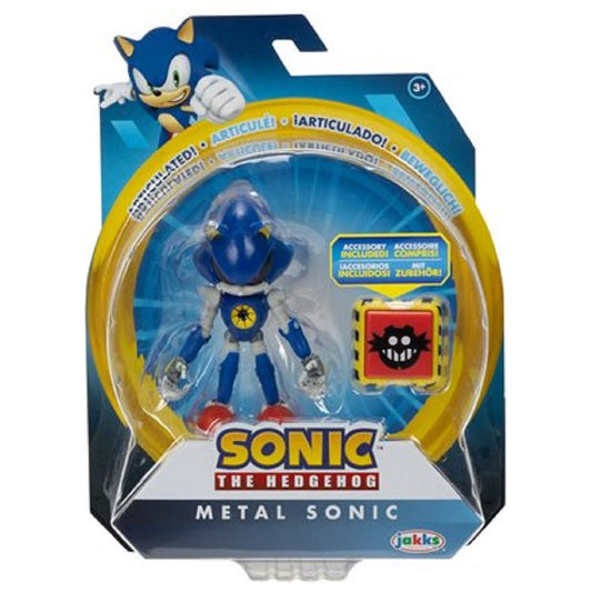 Sonic the Hedgehog 4-Inch Action Figures with Accessory Metal Sonic - Partytoyz Inc