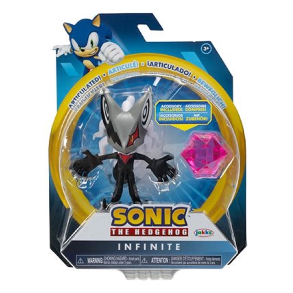 Sonic the Hedgehog 4-Inch Action Figures with Accessory Modern Infinite - Partytoyz Inc