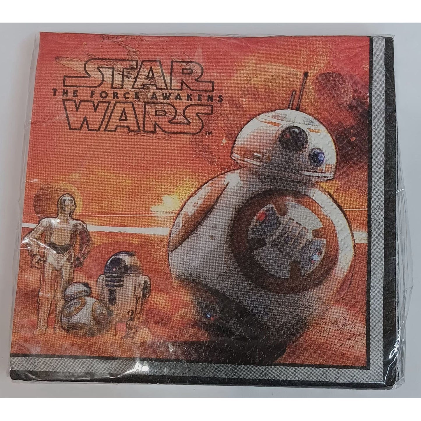 Star Wars Beverage " The Force Awakens " Napkins 16ct - Partytoyz Inc