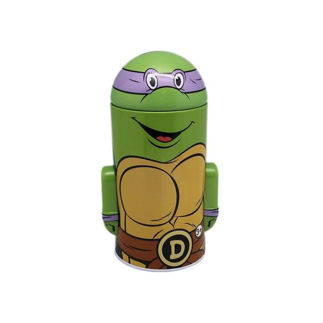 Teenage Mutant Ninja Turtles Rounded Figure Tin Coin Bank - Donatello - Partytoyz Inc