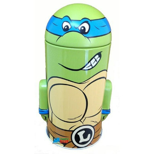 Teenage Mutant Ninja Turtles Rounded Figure Tin Coin Bank - LeonardoPartytoyz Inc