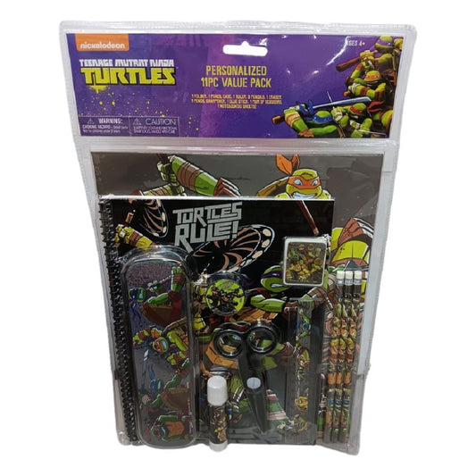 Teenage Mutant Ninja Turtles TMNT jumbo 11 piece stationery set - Partytoyz Inc