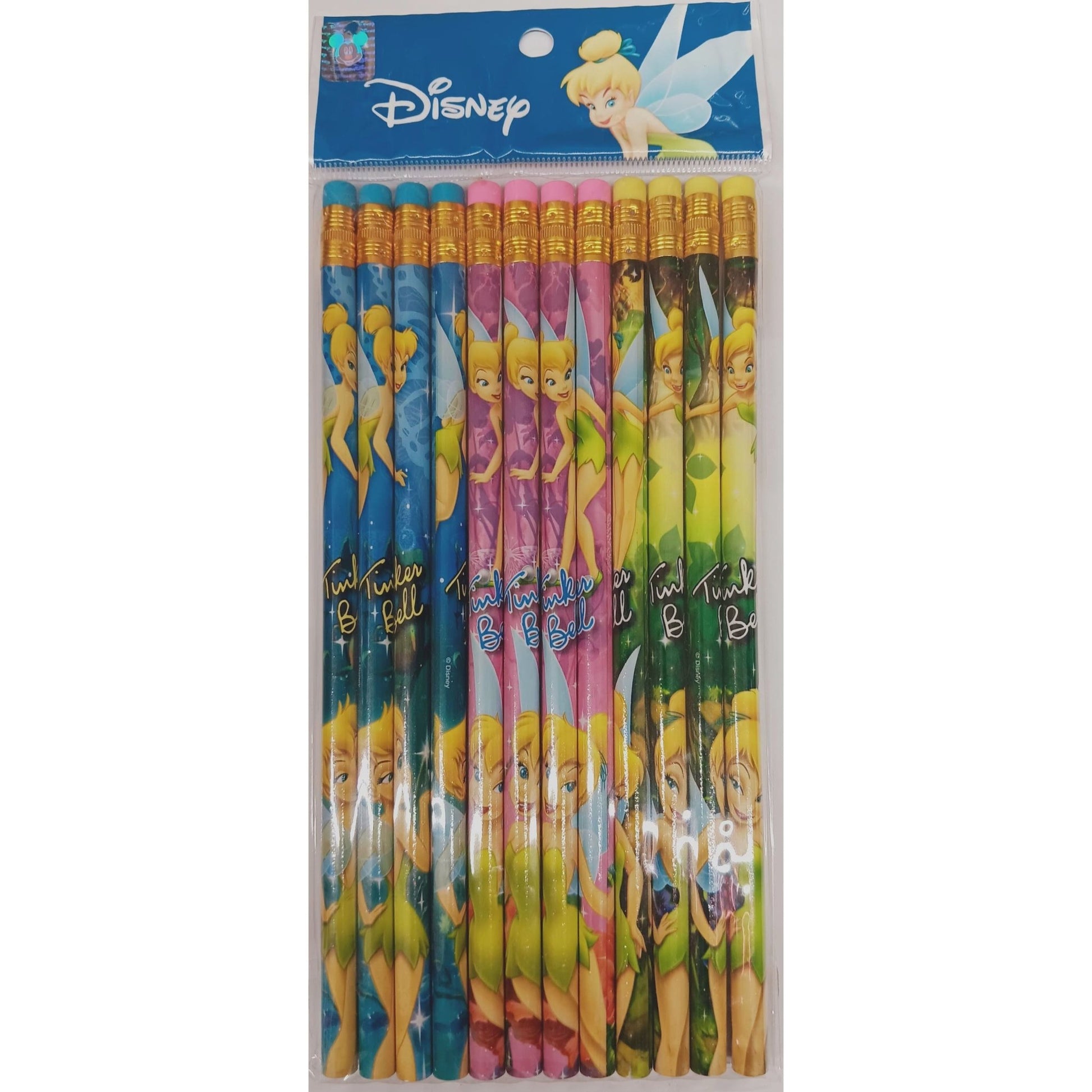 LOT 2 4 PACK DISNEY FAIRIES TINKER BELL MECHANICAL PENCILS Peachtree  Playthings