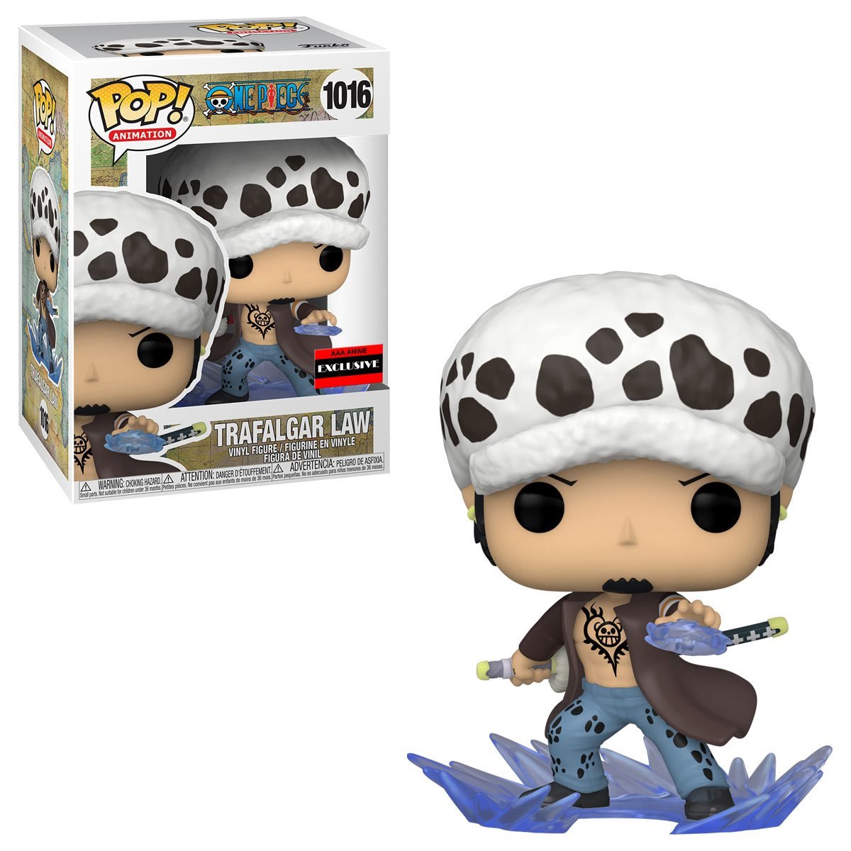 Trafalgar Law Funko POP - One Piece - Animation AAA Exclusive #1016 - Partytoyz Inc